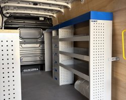 VK Ref: 2133 Offside Shelving & Drawer combination.